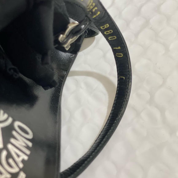 Black skinny platform Ferragamo - Picture 5 of 5